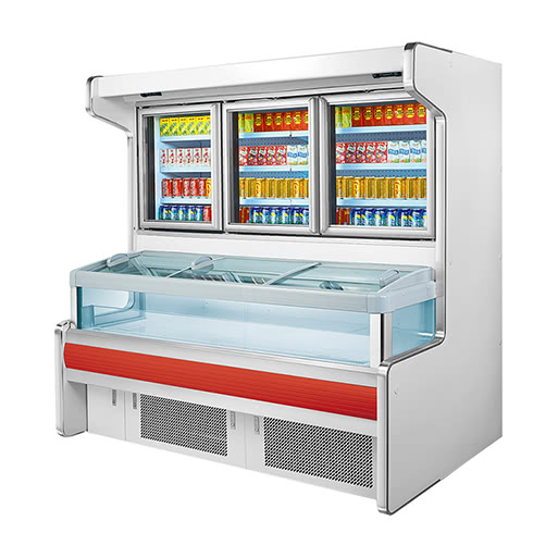 double temperature fridge